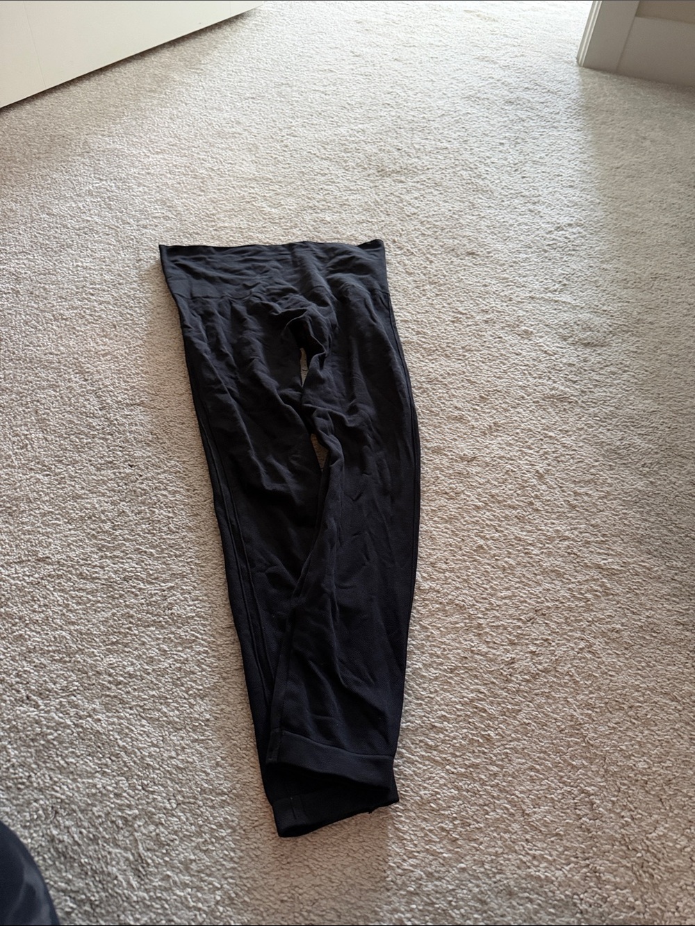 Men's Black Thermal/Workout Pants